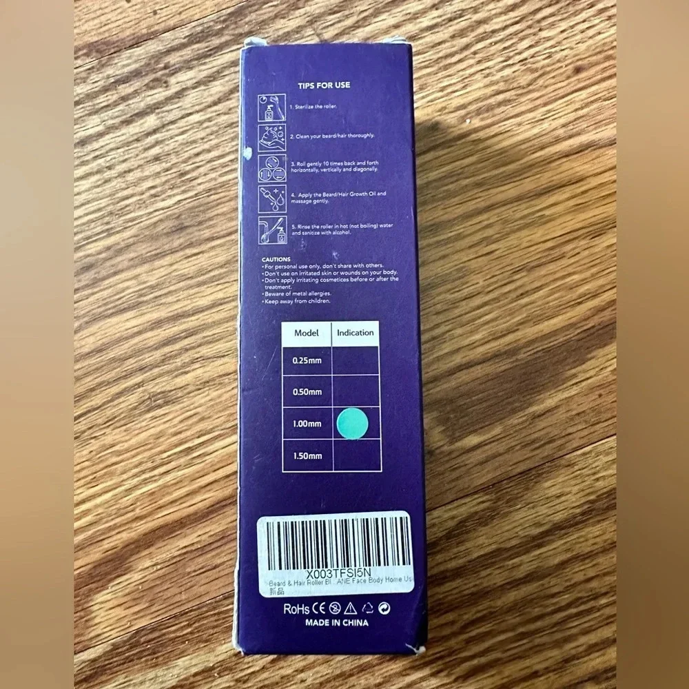 🆕 Microneeding Roller for Hair & Beard